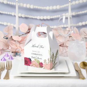 Ballotins Fleurs de jardin Faveur de remerciement pour la do