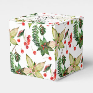 Ballotins Fleurs de Noël et Berries