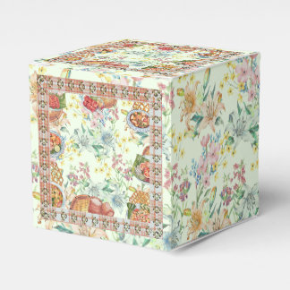 Ballotins Fleurs de récolte vintage