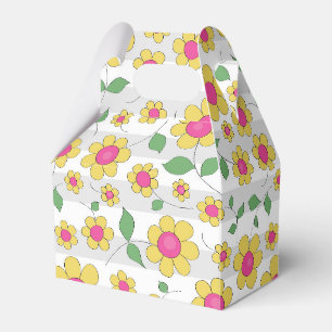 Ballotins Fleurs enfants peignent joyeux dessin floral print