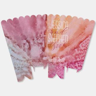 Ballotins Fleurs fraîches bordant les boîtes de faveur