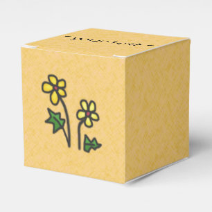 Ballotins Fleurs Jaunes Douces Douces Tirées