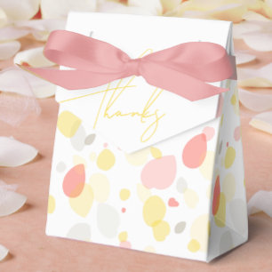 Ballotins Fleurs pétales Confetti merci boîte de réception d