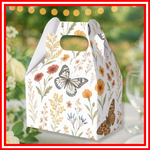 Ballotins Fleurs sauvages Floral   Papillon Bohème
