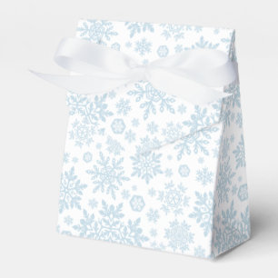 Ballotins Flocon de neige blanc élégant (bleu givré blanc)