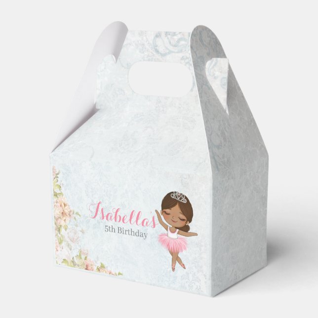 Ballotins Floral Ballerina Ballotin d'anniversaire (Verso)