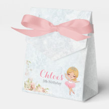 Floral Ballerina Ballotin d'anniversaire