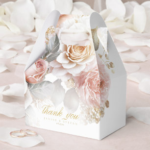 Ballotins Floral Drama Mariage White ID1022