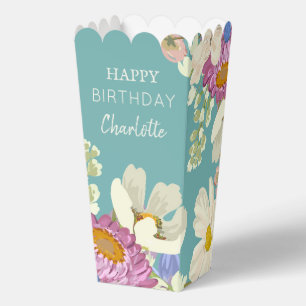 Ballotins Floral moderne coloré fleurit Anniversaire