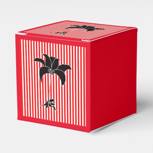 Ballotins Flore noire rouge (Verso)