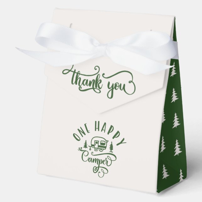 Ballotins Forêt verte Un joyeux camper 1er anniversaire (Recto)