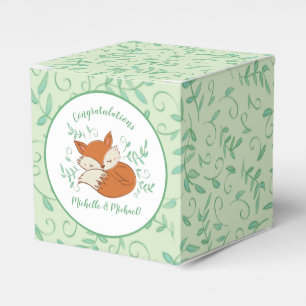 Ballotins Fox Baby shower Animaux boisés