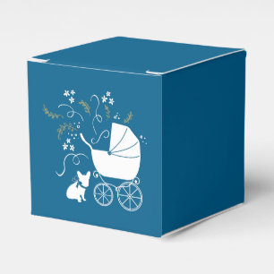 Ballotins French Bulldog Theme Party - Baby shower Blue