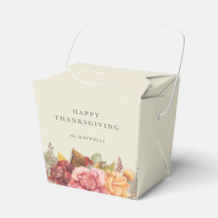 Ballotins Frontière florale de l'automne Thanksgiving