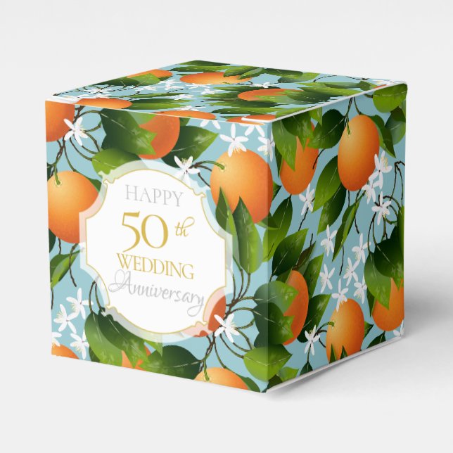 Ballotins Fruit aux agrumes d'Oranges Fête de l'Anniversaire (Verso)