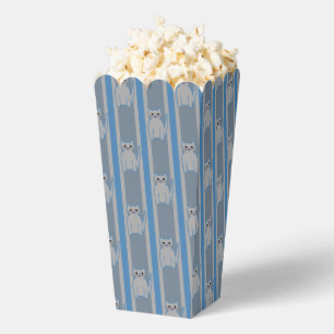 Ballotins Fun and Fancy Blue Grey Kitty Popcorn