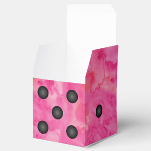 Ballotins Fun Pink Bunco Dice Party Favoriser Box