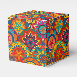 Ballotins Funky Retro couleur Motif Mandala