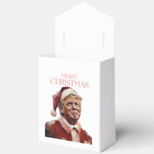 Ballotins Funny Trump Santa Claus Carte de Noël