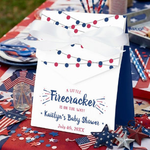 Ballotins Fusée sur le chemin ! 4 juillet Baby Shower