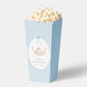 Ballotins Garçon Kawaii Bleu Fête de Bébé Dumpling Popcorn