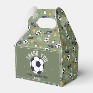 Ballotins Garçons Football Vert Sports Enfants Anniversaire 