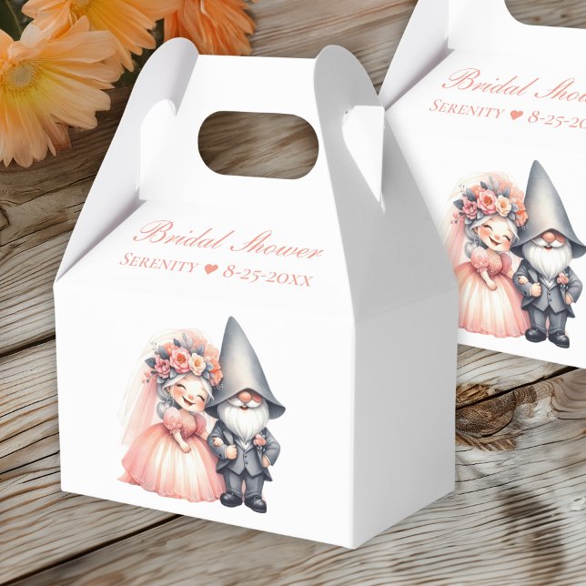Ballotins Garden Gnome Rustique Orange Fête des mariées d'ét (Créateur téléchargé)