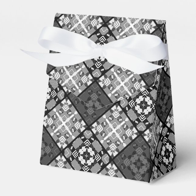 Ballotins Géométri abstrait sans à damiers (Verso)