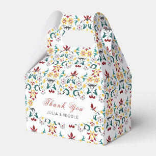 Ballotins Géométrie Vintage Motif Classique Intricé Mariage