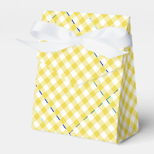 Ballotins Gingham Rétro Jaune Doré