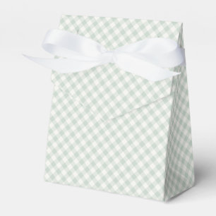 Ballotins Gingham Rétro Printemps Sauge Atténuée