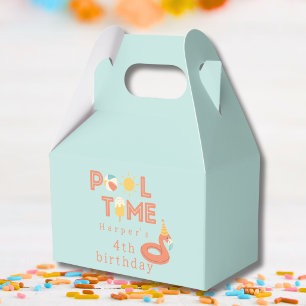 Ballotins glace flamant rose été anniversaire enfants fête p