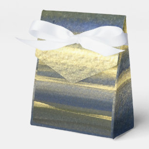 Ballotins Gold Blue Lines Tente Cadeau Wrappi9ing