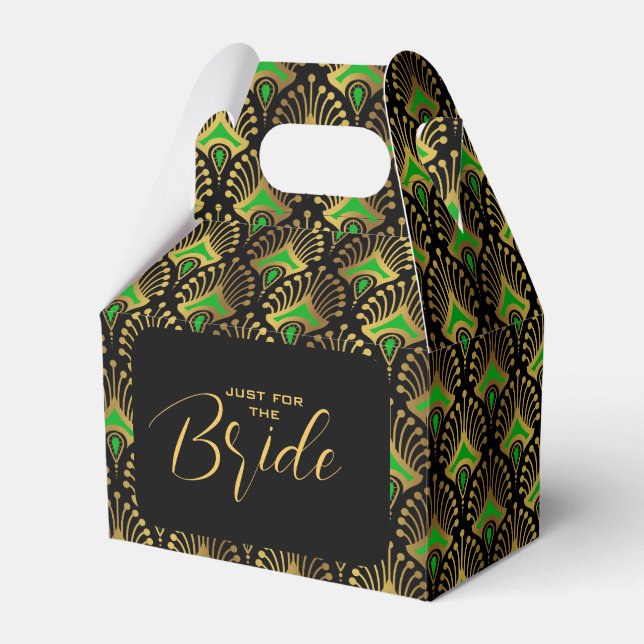 Ballotins Gold et Greene Art Déco Motif sur mesure (Verso)