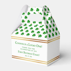 Ballotins Gold Foil St. Patrick's Day 1er anniversaire