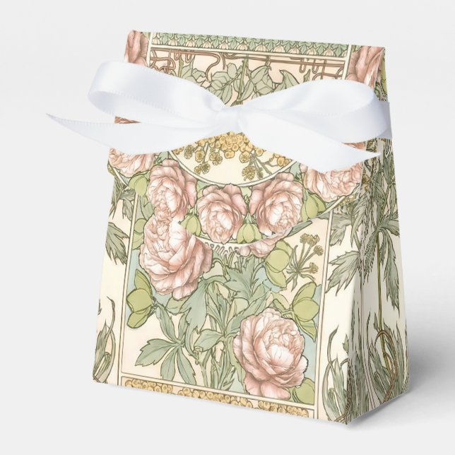 Ballotins Gold Peonies Vintage Wedding (Verso)