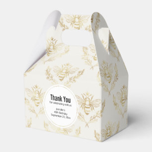 Ballotins Golden Bumble Bee avec un Motif de la Couronne