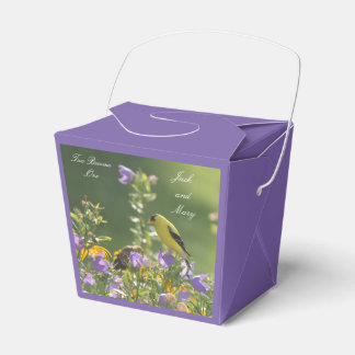 Ballotins Goldfinch Spring Garden Wedding