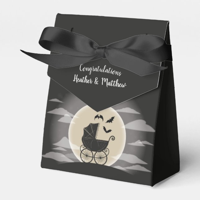 Ballotins Gothic Baby Shower Halloween (Verso)