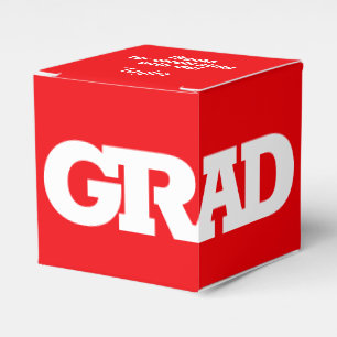 Ballotins GRAD Red and White Graduation Party