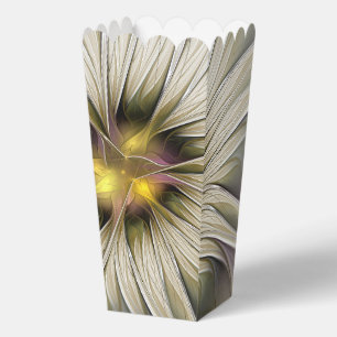 Ballotins Grande fleur d'ivoire, art fractal moderne abstrai