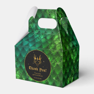 Ballotins Green Dragon Scales Or Anniversaire Merci
