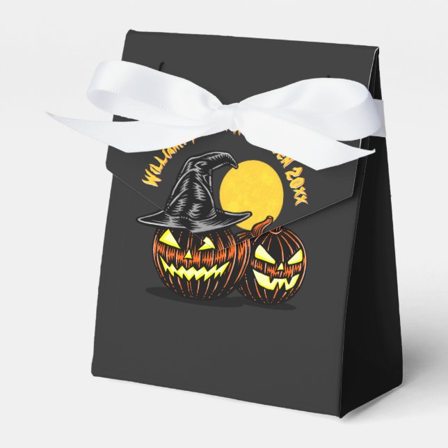 Ballotins Halloween Ajouter Nom de famille Année Personnalis (Verso)