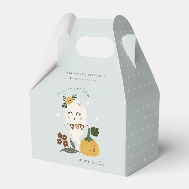 Ballotins Halloween Blue Ghost Little Boo N'importe quel âge (Verso)