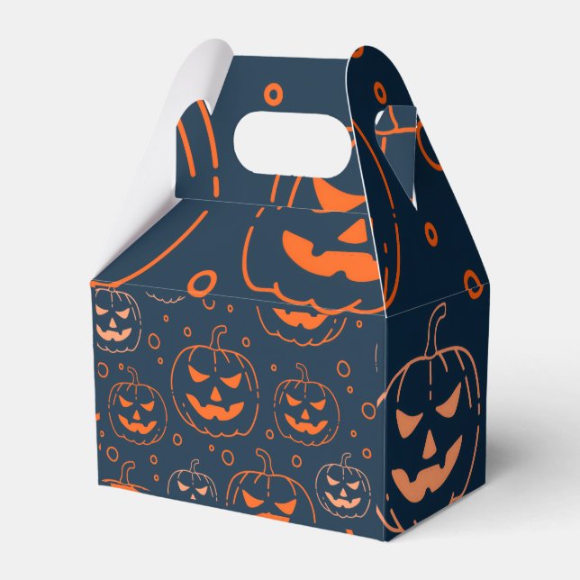 Ballotins Halloween Favor Box – Spooky Party Treats (Verso)