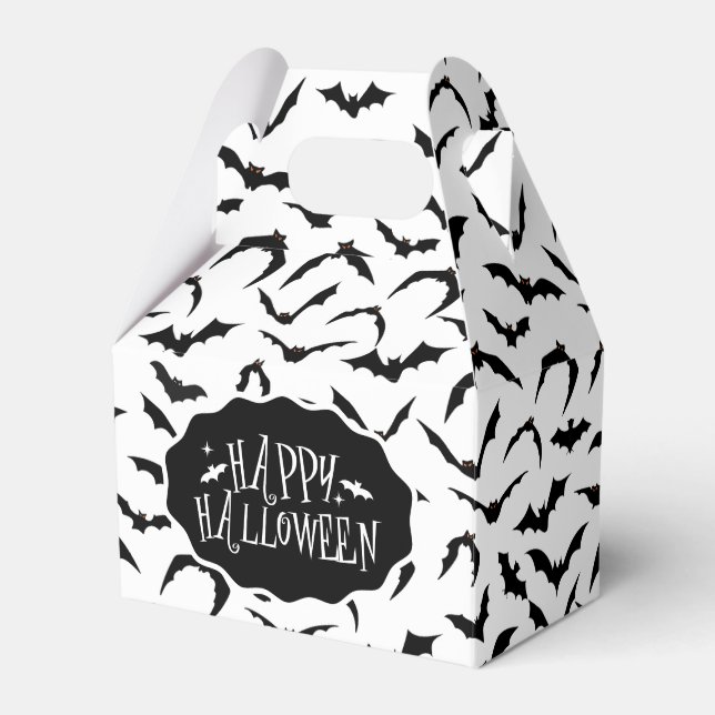 Ballotins Halloween Party Treat Box (Verso)