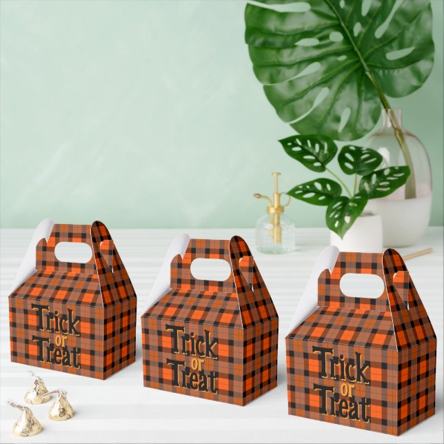 Ballotins Halloween Plaid Traid Ou Treat (Multiple)