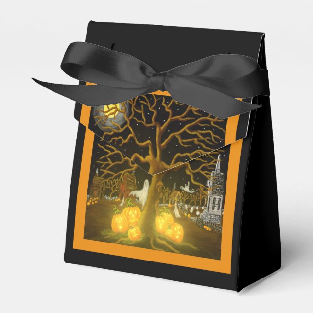 Ballotins Halloween préférer les boîtes de traitement (Verso)