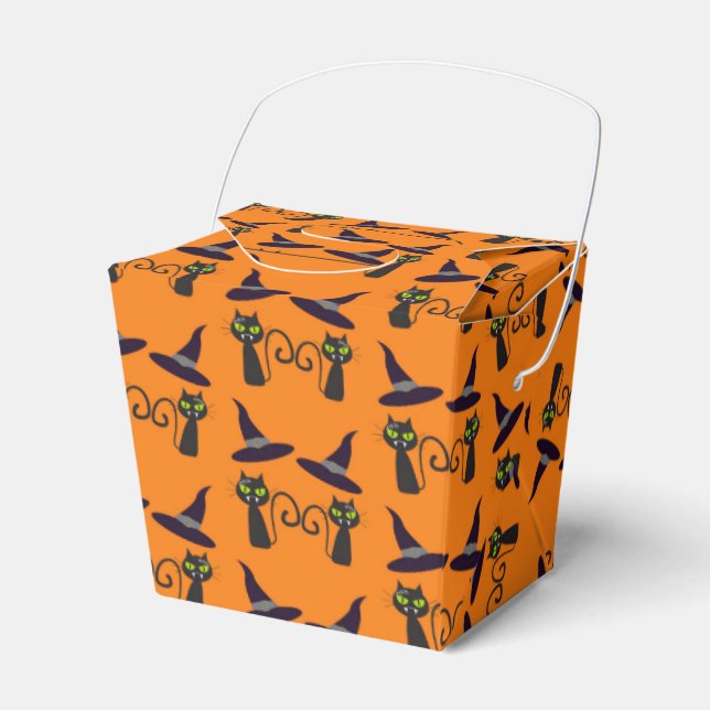 Ballotins Halloween Sortir Ballotin - Chats et Casquettes (Verso)