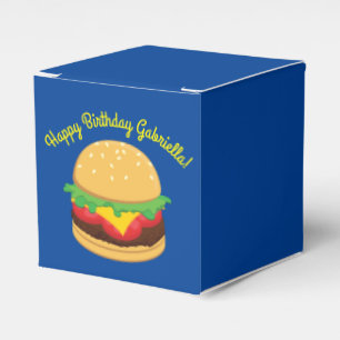 Ballotins Hamburger Birthday Party Burger Ballotin
